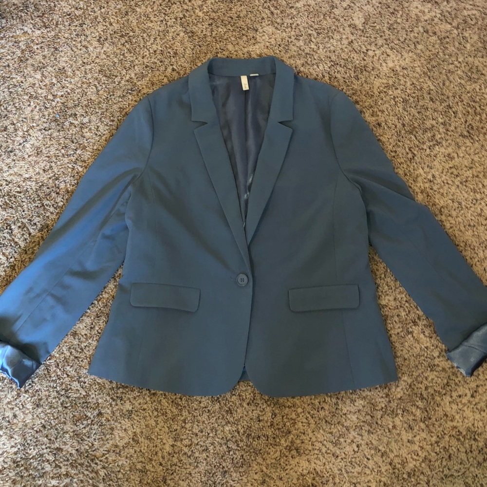 Frenchi XL Blue/Grey blazer jacket
